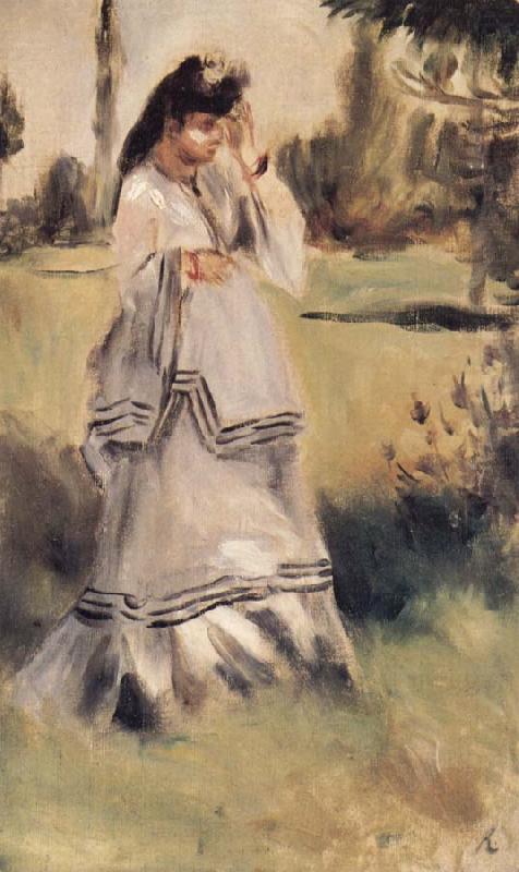 Pierre-Auguste Renoir Femmu dans un Paysage china oil painting image